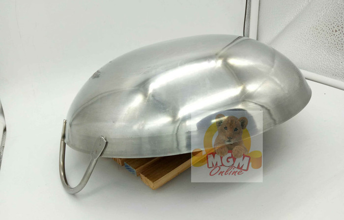 Wajan Mini Stainless Steel 20.5CM / 8inch Wajan Stainless Steel - Image 2