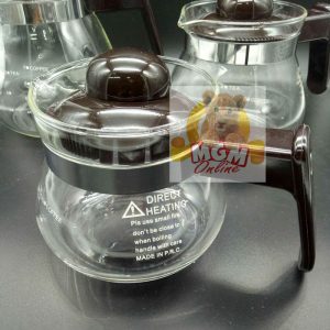 Coffee Pot Kaca DIRECT HEATING 3cups / Teko kopi Teko teh kaca