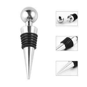 Classic wine stopper stainless - botol wine stopper TEBAL STAINLESS - Image 4
