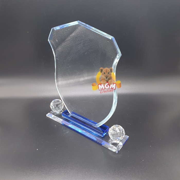 P82-L Plakat kristal Trophy Crystal tropi Golf Piala Dunia tinggi 24CM