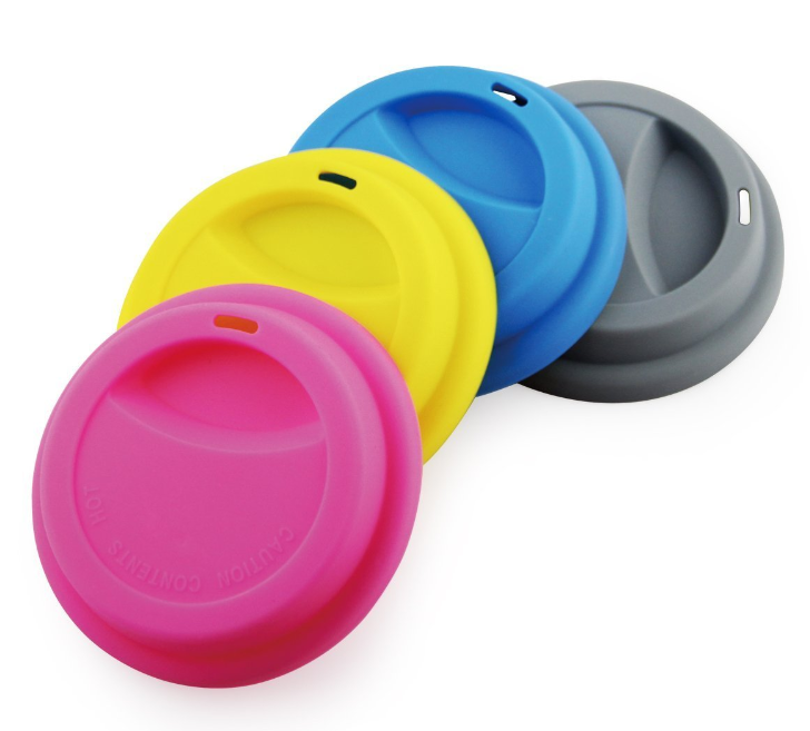 Tutup Silikon Minum Tutup Cangkir Kopi Mug Tutup Anti Tumpah FDA Silikon Tutup 9CM - Image 3