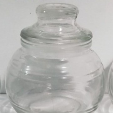 Toples Beling 250ML Tempat Bumbu Bulat Gendut dengan Tutup - Image 3