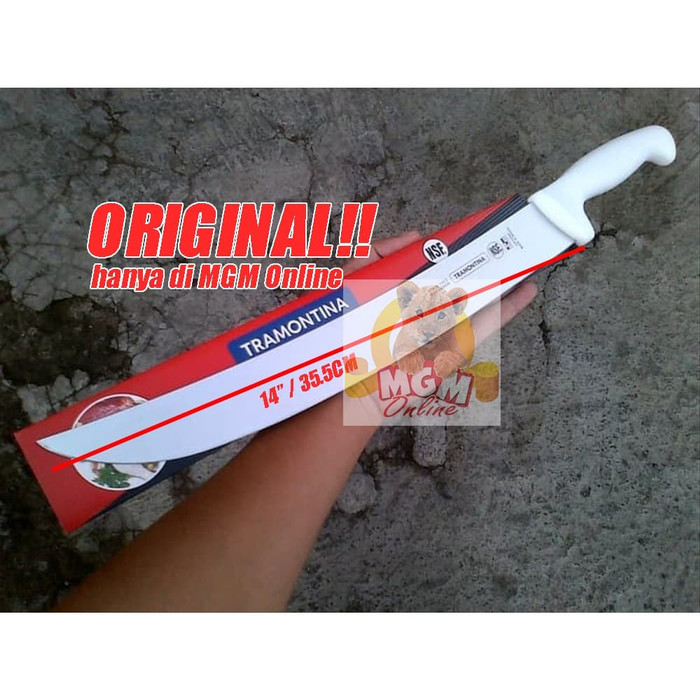 Made in Brazil Tramontina Butcher Knife 14in Pisau Sembelih Pisau 14 - Image 5