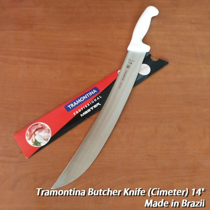 Made in Brazil Tramontina Butcher Knife 14in Pisau Sembelih Pisau 14 - Image 4