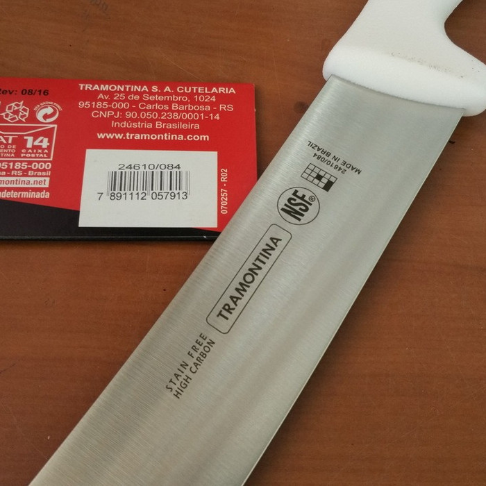 Made in Brazil Tramontina Butcher Knife 14in Pisau Sembelih Pisau 14 - Image 3
