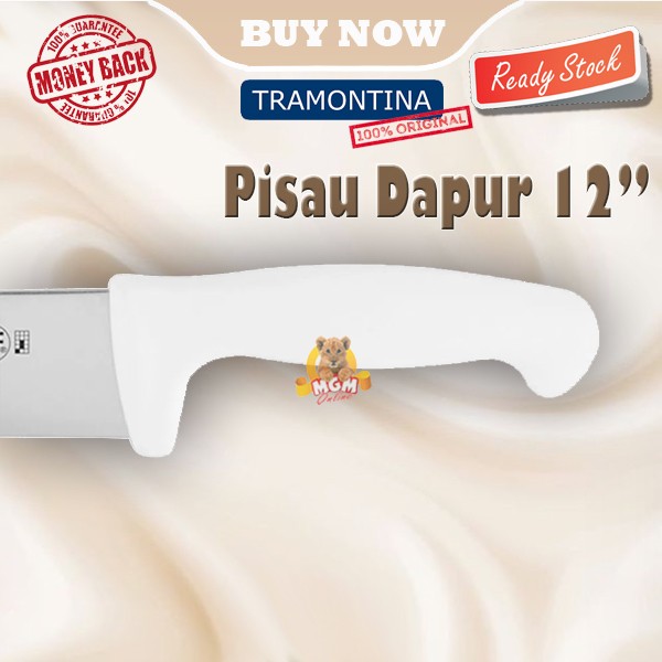 Made in Brazil Tramontina Chef Knife 12in Pisau Dapur NSF 30CM PRESS - Image 5