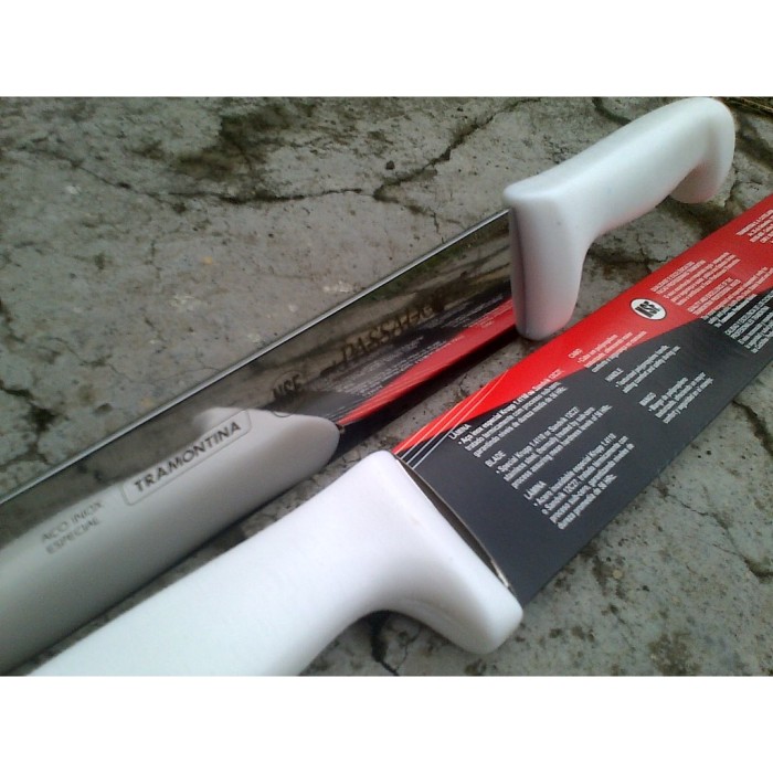 Made in Brazil Tramontina Passador 10in Pisau butcher knife Tramontina - Image 2