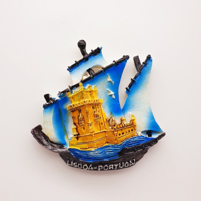 3D Fiber Souvenir Negara magnet Kulkas Tempelan kulkas PORTUGAL Lisboa - Image 5