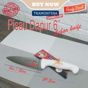 Made in Brazil Tramontina Chef Knife 6in Pisau Dapur 15CM PROF Master