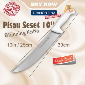 Made in Brazil Tramontina Pisau seset Kulit 10in pembersih kulit 25cm