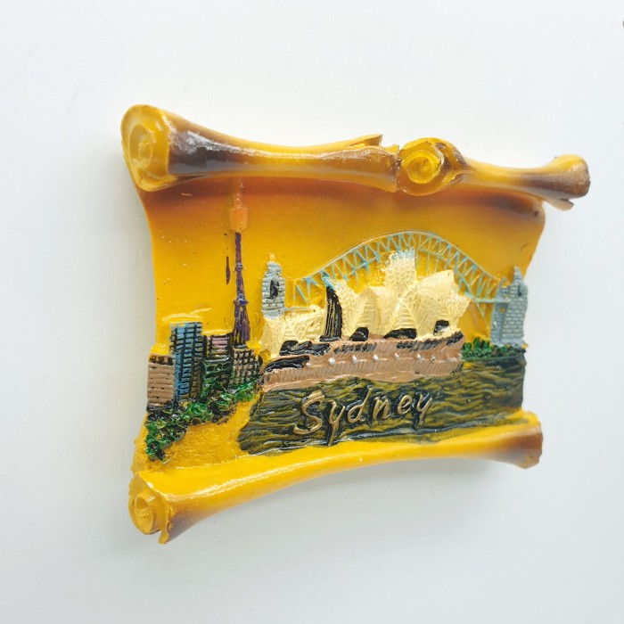 3D Fiber Souvenir Negara magnet Kulkas Tempel kulkas Australia Sydney - Image 2