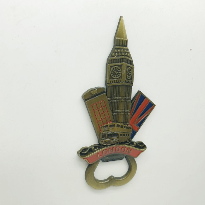 3D LOGAM Souvenir Negara magnet Kulkas Tempelan LONDON Big Ben Canopen - Image 3
