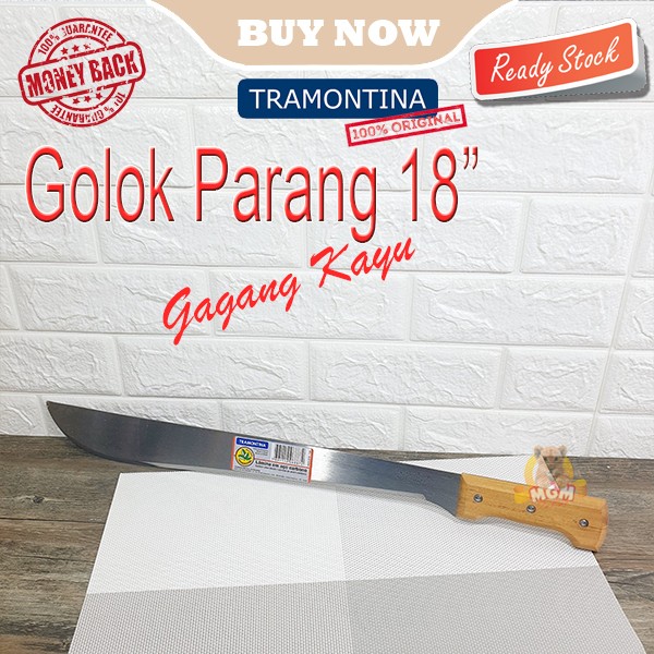 Made in Brazil Tramontina Golok parang 45cm Machete knife 18in S - Image 5