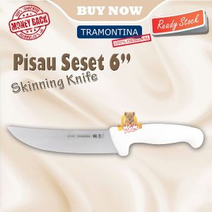 Made in Brazil Tramontina Pisau seset Kulit 6in pembersih kulit 15cm