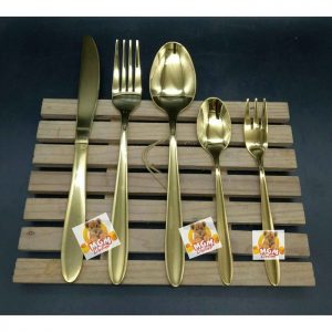 Garpu Makan Gold HOTEL Stainless Steel 18-10
