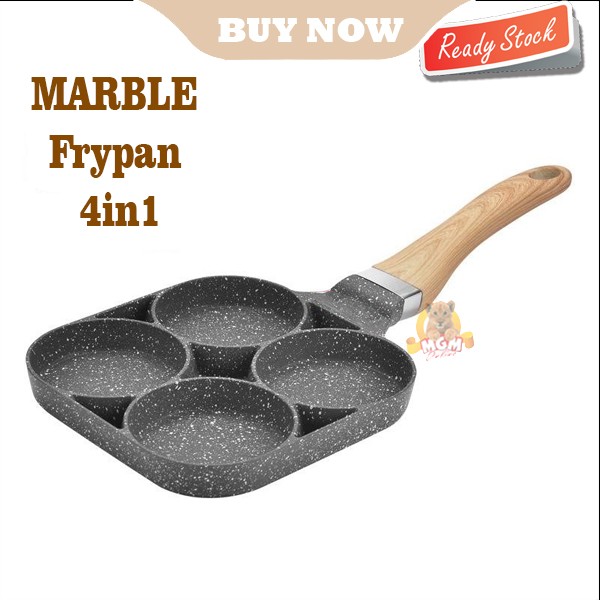 Marble series NON Stick Frypan 4in1 Sekat Induction READY - Image 3
