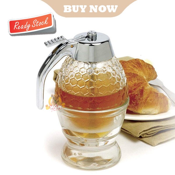 Honey Dispenser madu praktis tanpa tumpah Bahan Akrylic 250ml - Image 3