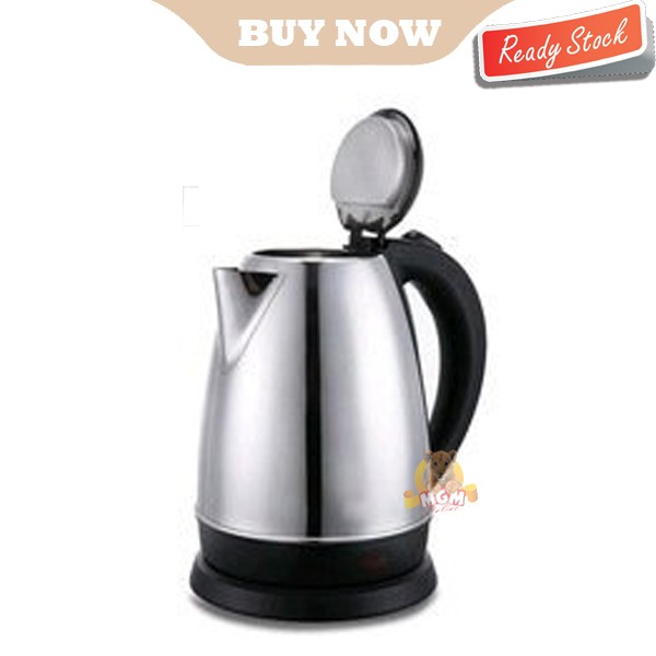 Teko Listrik Hotel STAINLESS 2.0L Electric Kettle PLATINUM 450Watt - Image 5