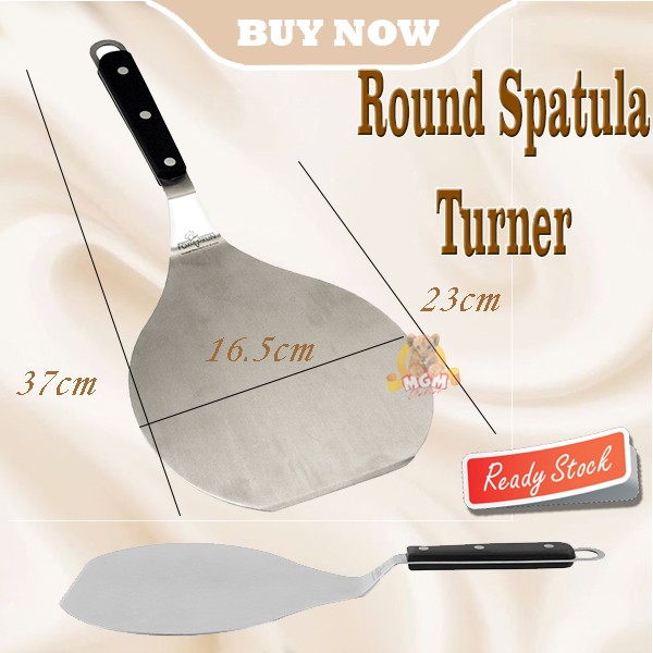 ROUND 16cm Metal Spatula Turner pancake pizza Sodet Stainless - Image 2
