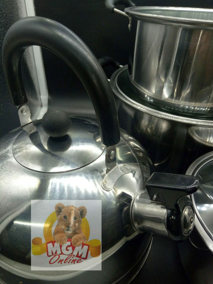 Panci set Stainless 8pcs (Tutup Kaca) - Image 3