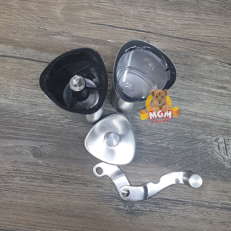 Gilingan kopi stainless bentuk Segitiga - PORTABLE Coffee Grinder - Image 5