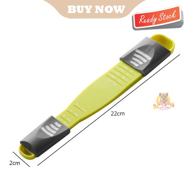 Sendok Takar Geser Sliding Measuring Spoon praktis takaran unik - Image 5
