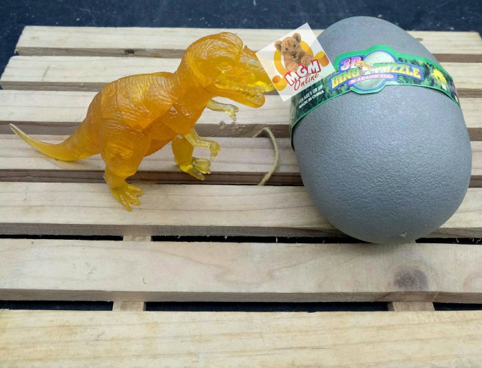 Puzzle 3D Dino Puzzle dengan Telur Dinosaurs - Mainan Kreatif Puzzle - Image 5