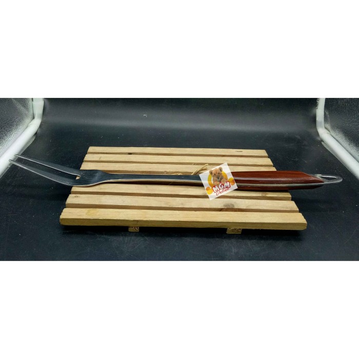 Sodet Tusuk Stainless Steel TEBAL handel Coklat Tusukan Daging / mie - Image 4