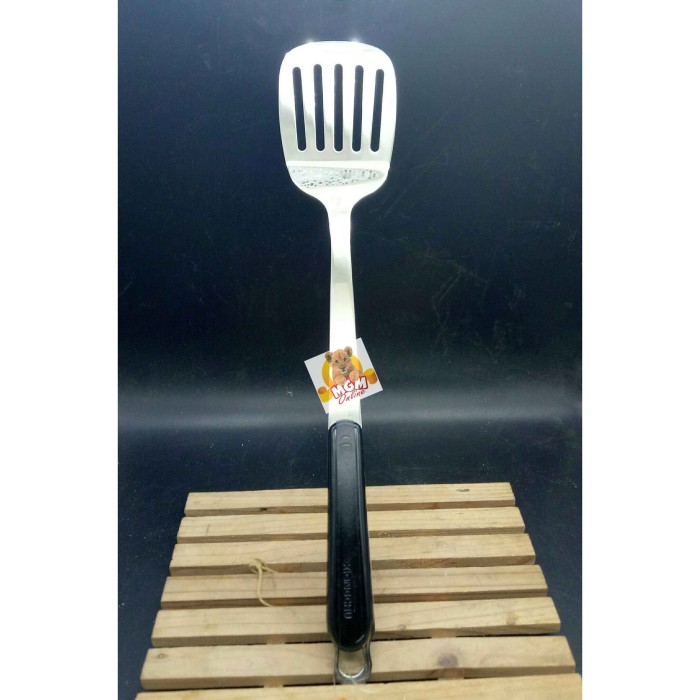 Sodet Garis Stainless Steel TEBAL handel Hitam Sodet Pengorengan Garis