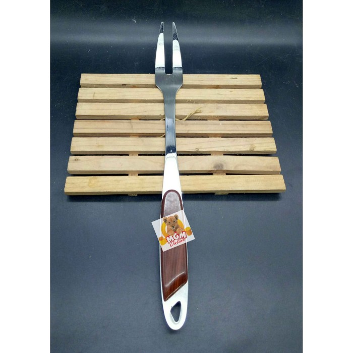 Sodet Tusuk Stainless Steel TEBAL handel Coklat Tusukan Daging / mie - Image 2