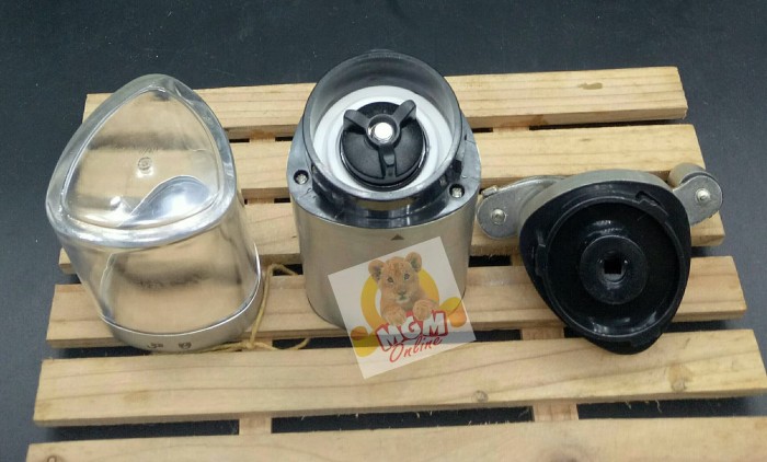 Portable Manual Coffee Grinder Stainless Segitiga 19CM 2121 - Image 5