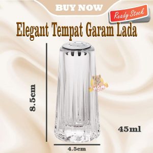 akrylic Tempat Lada elegant Tempat Garam dari akrylic 45ml