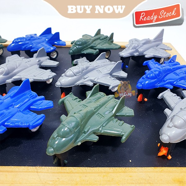 Mainan pesawat jet tempur tarik mundur Fighter JET - Image 3