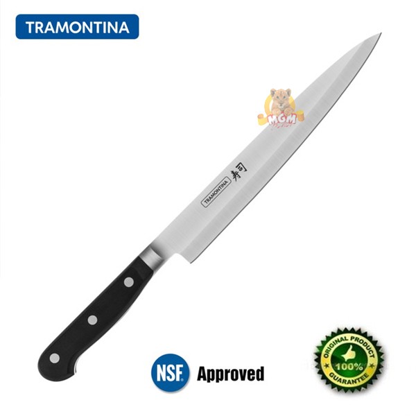 Tramontina YANAGIBA 9in GOLD pisau sushi line japan precision knife - Image 4