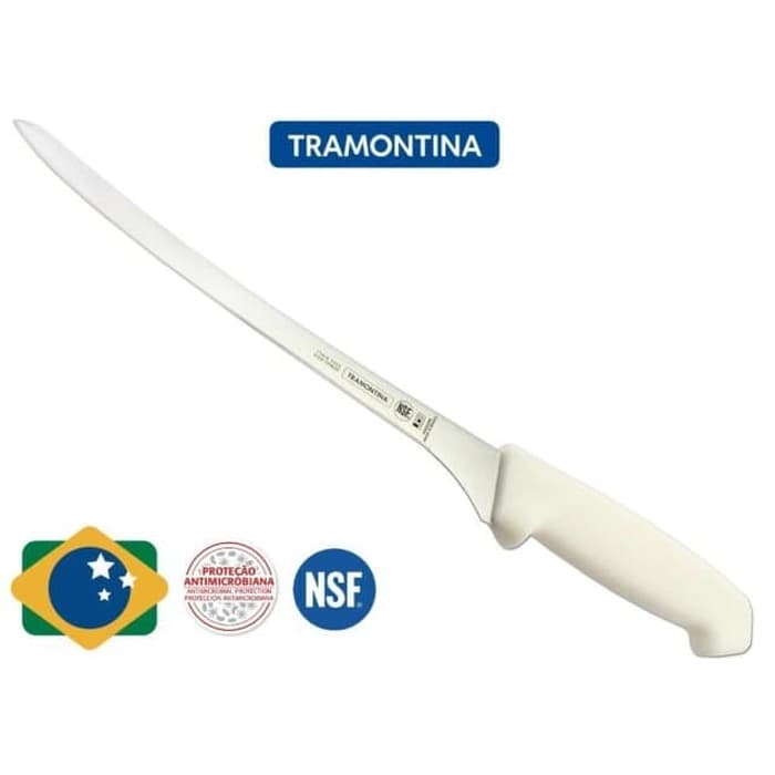Made in Brazil Tramontina fillet Knife 8inch / Pisau fillet 8inci Tramontina - Image 2