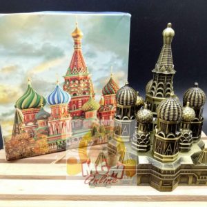 Souvenir St Basil's Cathedral russia 12CM / Oleh-oleh Rusia 2262