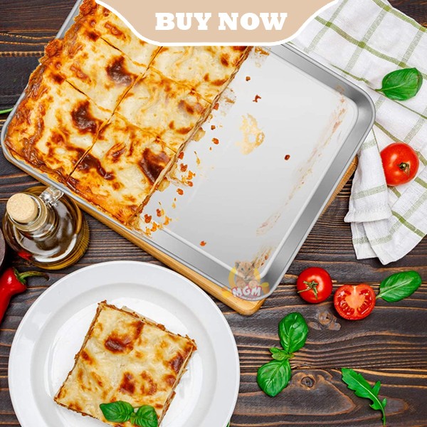 25x20 DEEP Baking tray PREMIUM nampan tempat saji makanan Multipan - Image 4