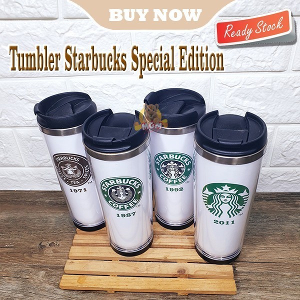 Tumbler Starbucks 450ml my botol stainless Special Edition LOGO 2011 - Image 4