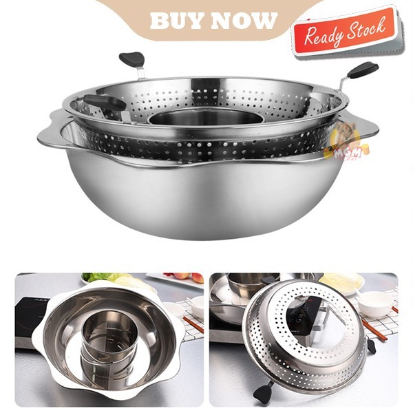 Panci Shabu Shabu automatis 34CM Suki Shabu2 putar praktis rotating - Image 4