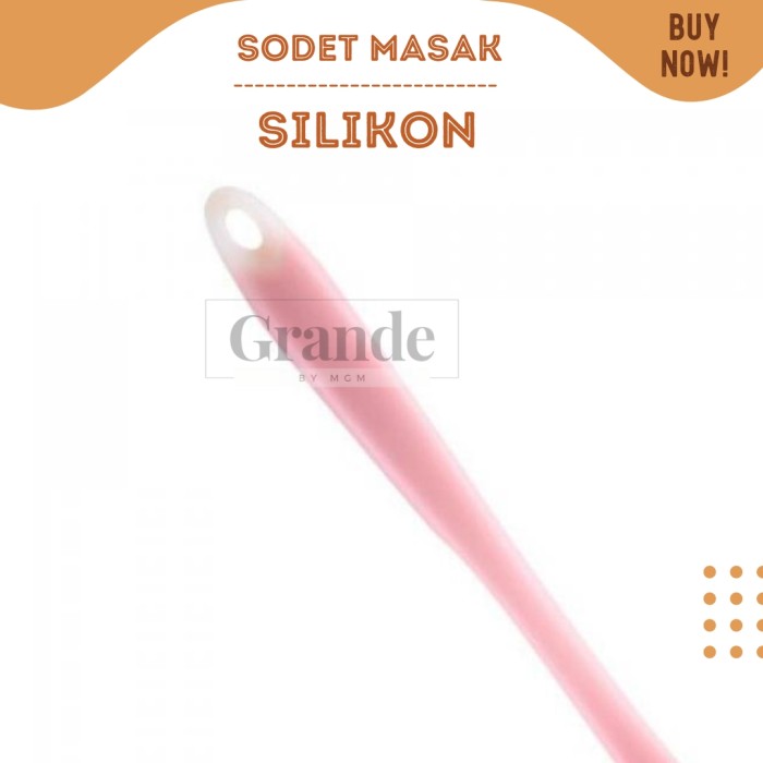 SODET silikon 33cm Silicone Sutil warna 13inch Tahan Panas utk teflon - Image 3