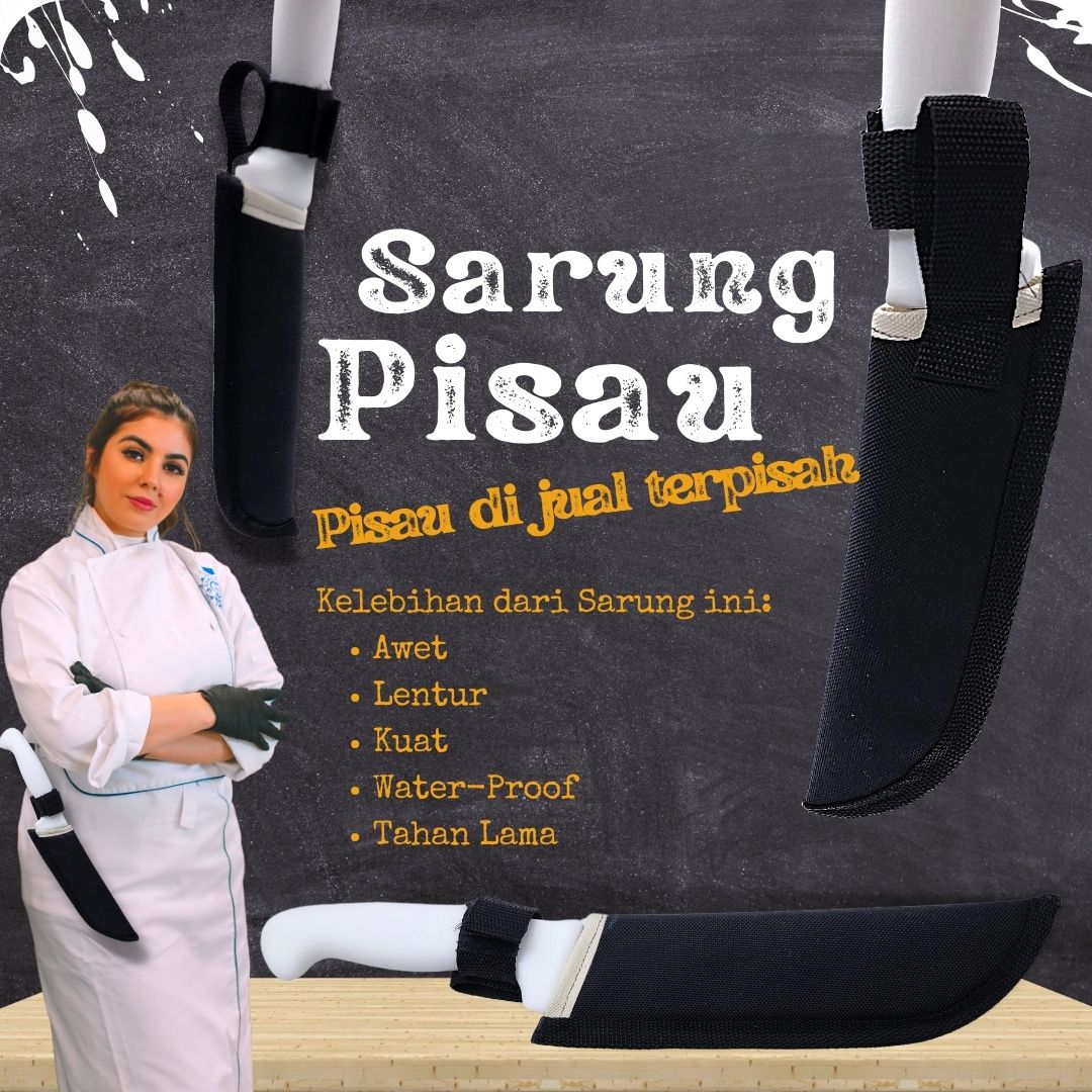 Sarung pisau dapur ukuran 23cm atau 9inch aman untuk traveling - Image 4