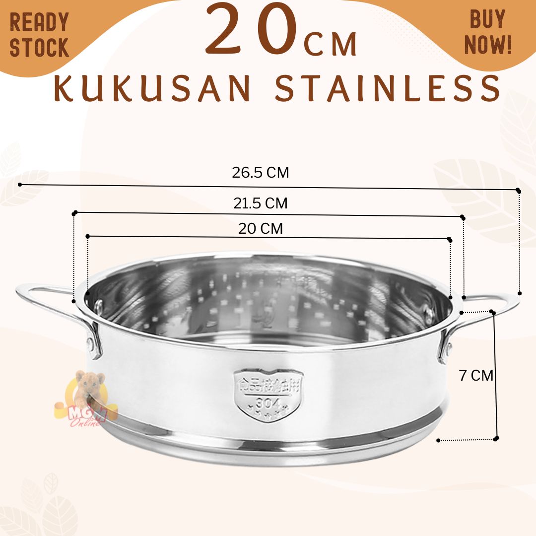 LOLO set 20CM Panci Susu Marble Kukusan TUTUP INDUCTION ready MPASI - Image 3