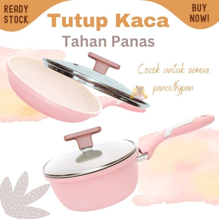 Tutup Kaca transparant 26CM cocok untuk semua panci diameter 26 TEBAL - Image 4