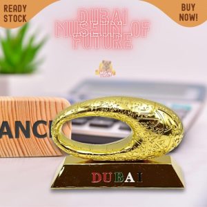 Souvenir Dubai museum of future Meja EMAS PREMIUM Oleh-Oleh