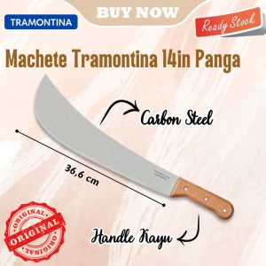 Made in Brazil Tramontina Golok 14in Machete Parang knife 37cm Panga