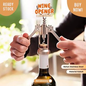 Wine Opener besi tebal Pembuka botol Wine dan botol beer