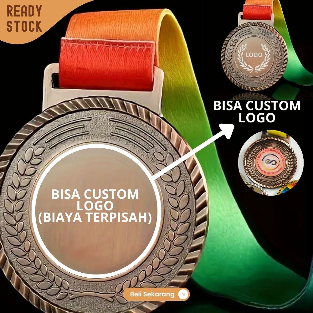Medali TEBAL metal marathon lari Running CITY 7cm Free PITA Leher - Image 4
