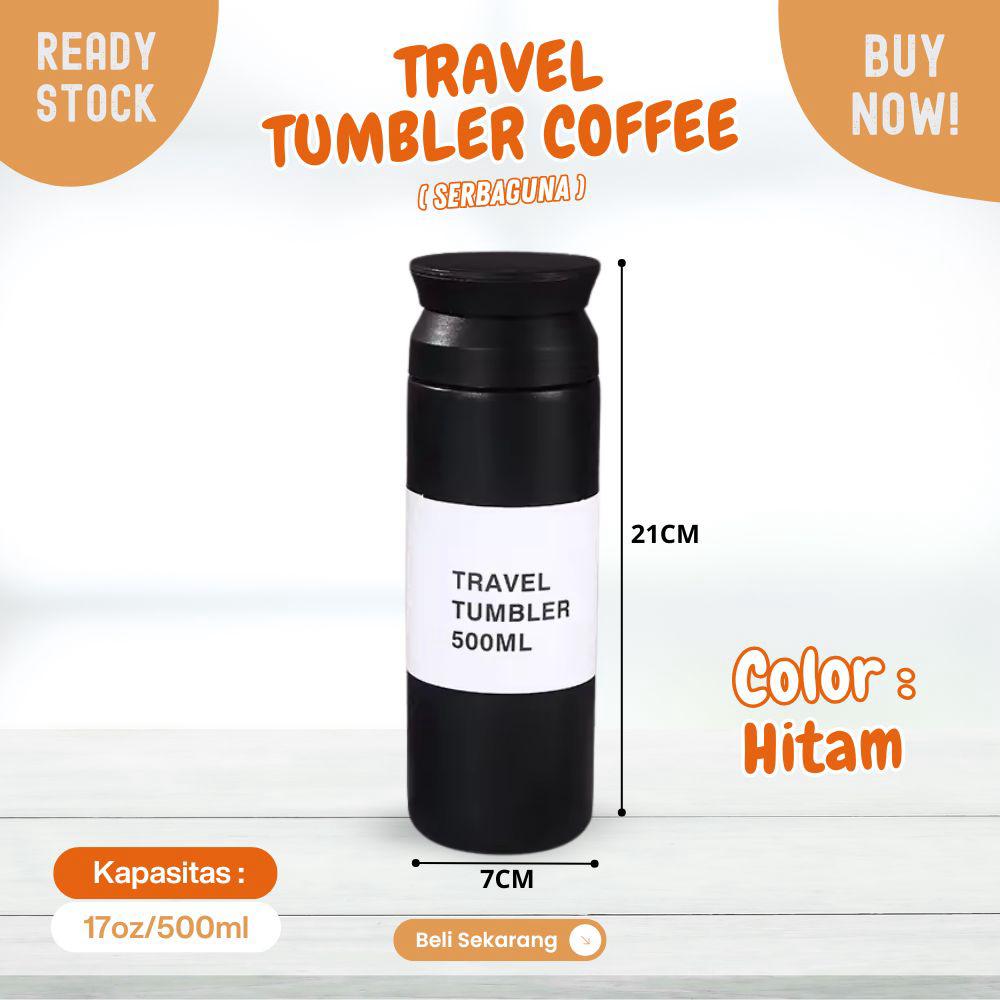 tumbler 17oz reguler 500ml tahan panas dan dingin Travel Bottle - Image 6