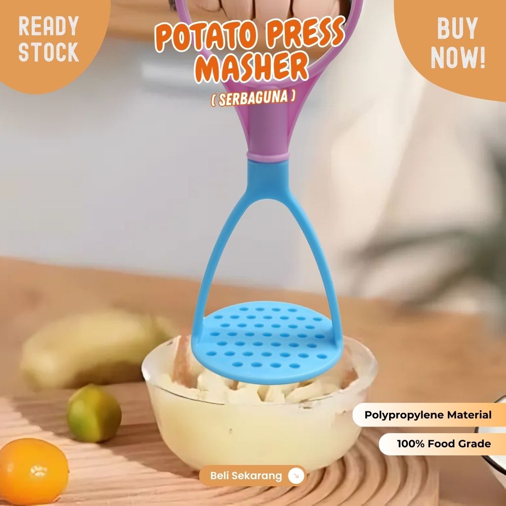 Potato Press Kentang Pelumat buah penghancur 23cm mesh potato Fancy