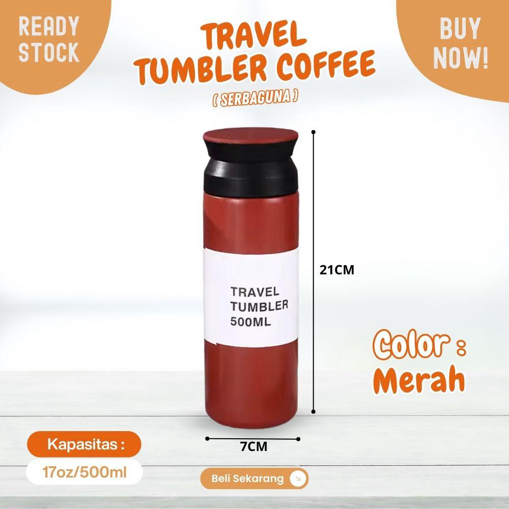 tumbler 17oz reguler 500ml tahan panas dan dingin Travel Bottle - Image 5